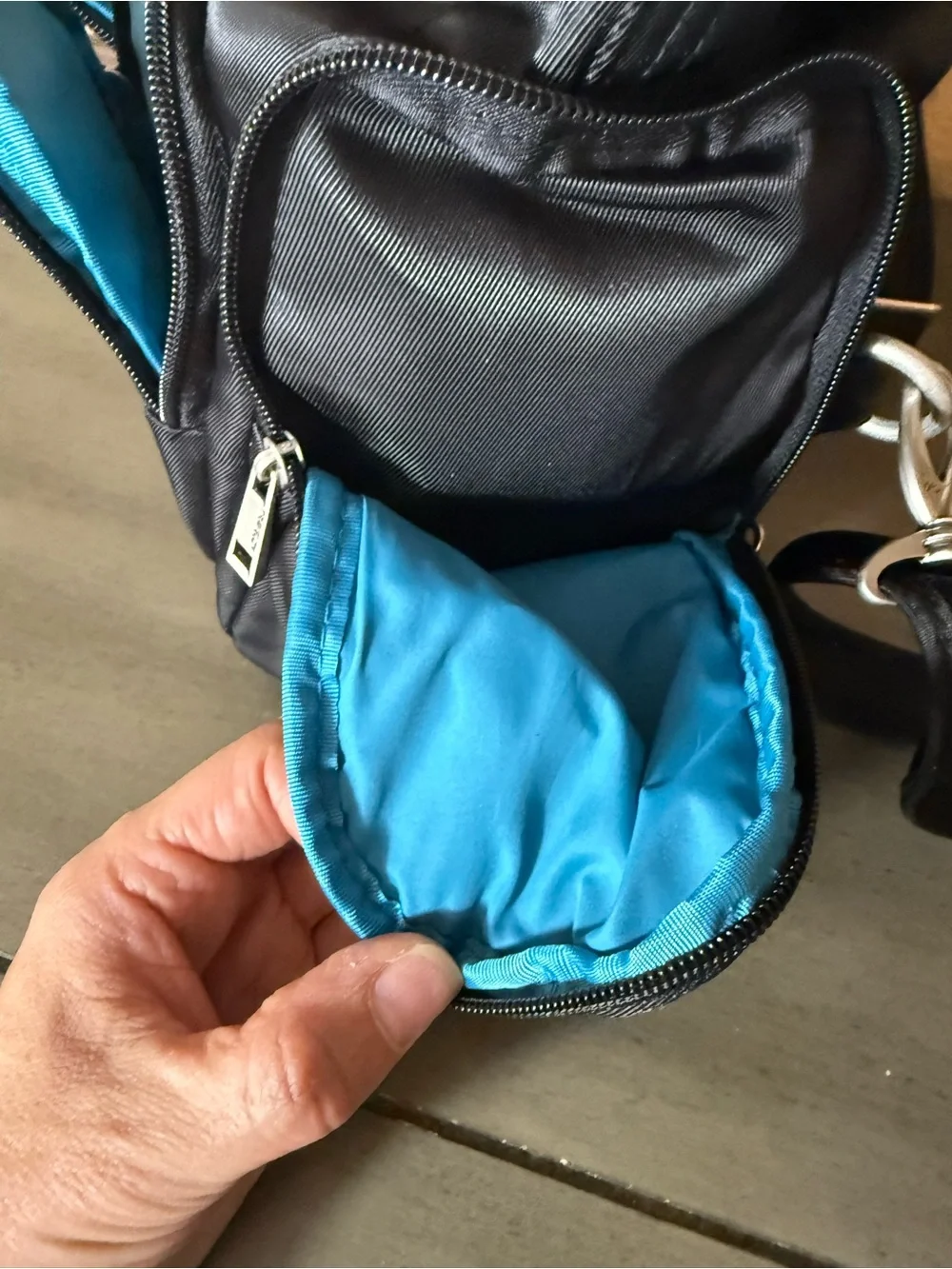 Travelon Anti-Theft Convertible Backpack Black Travel Purse RFID Organizer
